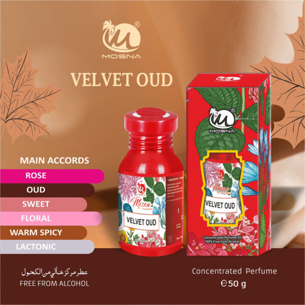 Velvet Oud Non Alcoholic Attar for Unisex